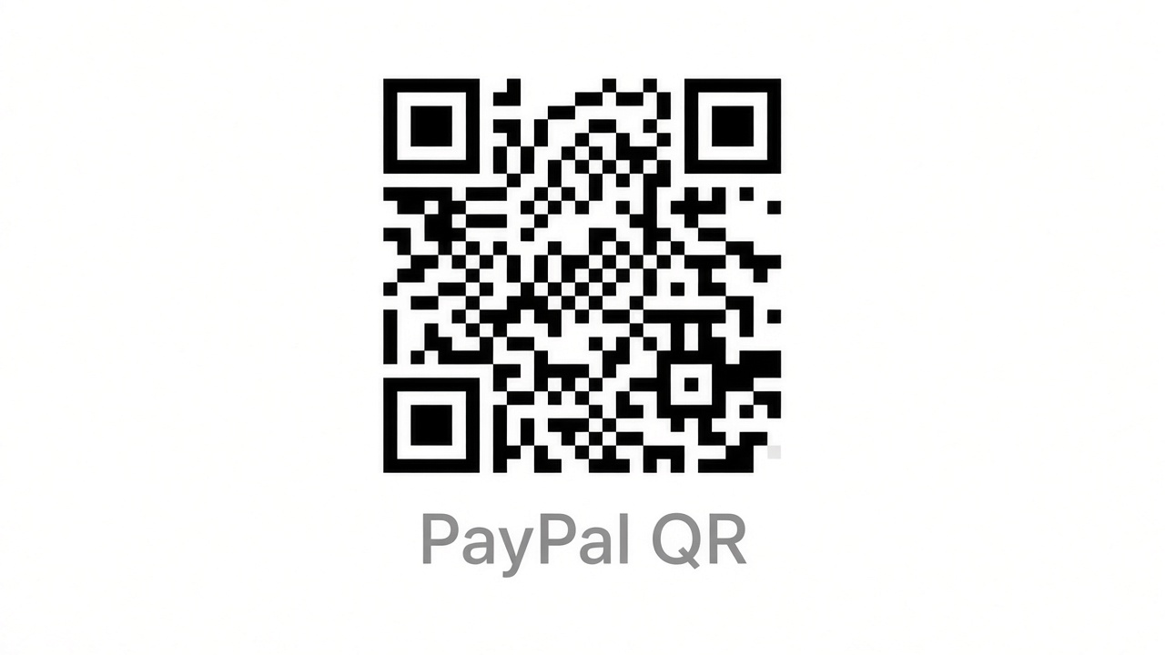 PayPal 收款二维码