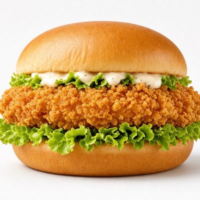 クリスピーチキンバーガー二人前セット