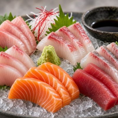 本日の刺身盛り合わせ